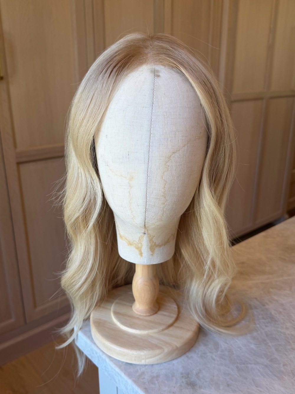HAIRALICIOUS | Elsa Hosk Human Hair HD Lace Glueless Wig 22” Small - Picture 11 of 14
